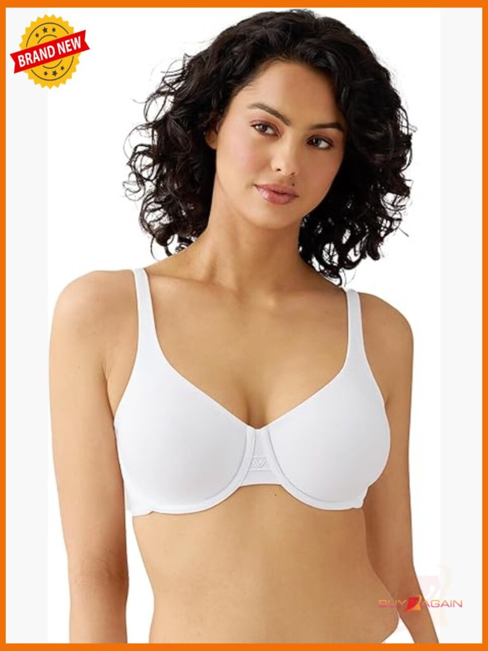 Unlined Underwire Full Coverage Flex Fit Bra